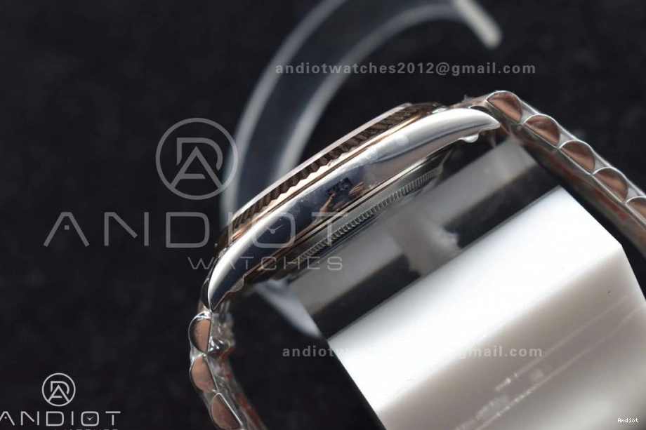 Brown RG VSF on 904L Bracelet 126331 Jubilee Steel SS 1:1 41 DateJust Dial VS3235 Edition Best 0310